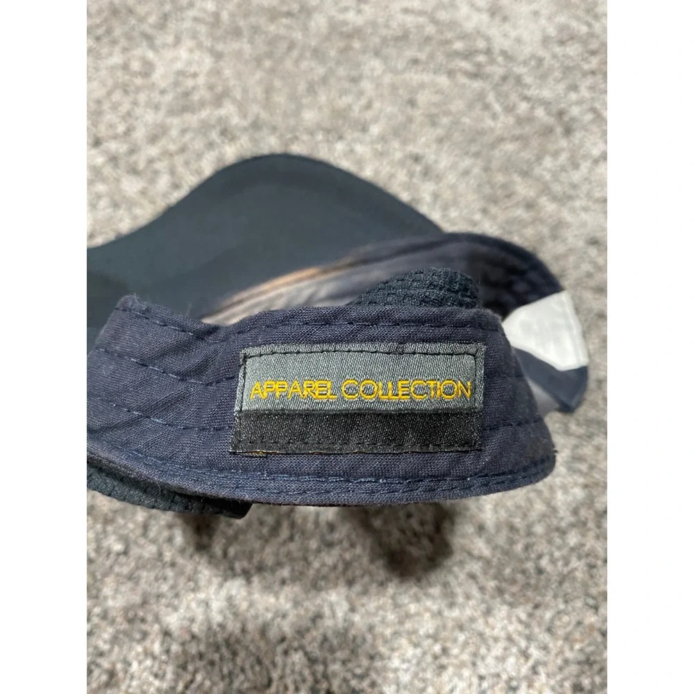 McDonalds Visor Hat Unisex OSFM Black Fair Employee Uniform Golden Arches Logo